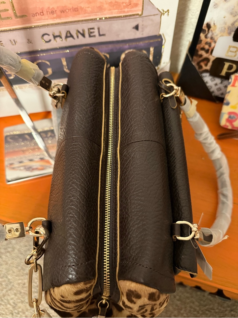 Coach 25255 Madison Madeline East West Satchel NWT - Picture 8 of 16